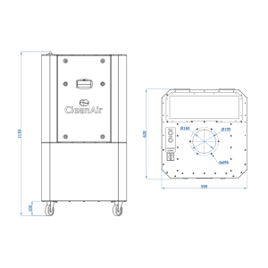 CleanAir BASIC wymiary